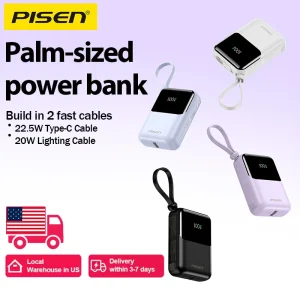 PISEN PD22.5W Fast Charging Mini Portable Power Bank