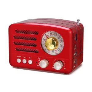 Small Retro Vintage Radio with Bluetooth