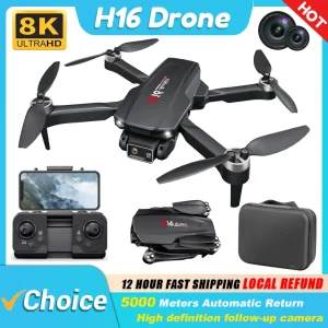 KBDFA New Drone H16 GPS Professional Dual Camera